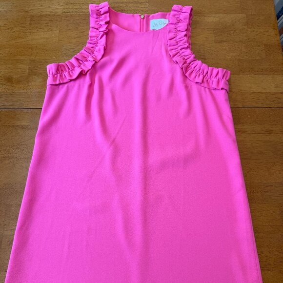 NWT!!! Lilly Pulitzer Roxie Pink Kailee Shift Dress, Size Large - Picture 2 of 6